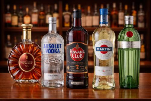 Conhaque / Vodka / Rum / Martini / Gin Importado
